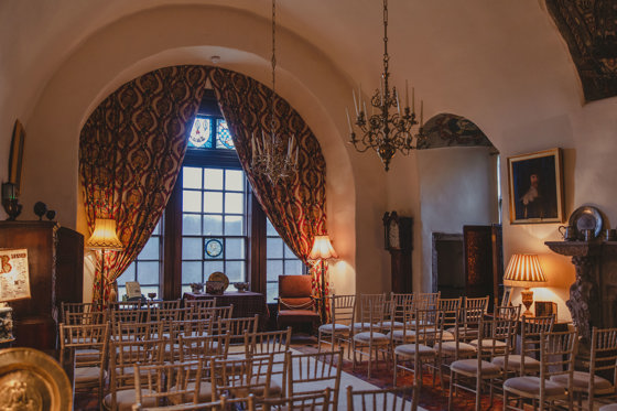 Crathes Castle Great Hall ceremony